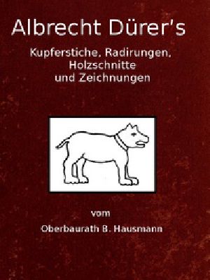 [Gutenberg 40637] • Albrecht Dürer's Kupferstiche, Radirungen, Holzschnitte und Zeichnungen / unter besonderer Berücksichtigung der dazu verwandten Papiere und deren Wasserzeichen